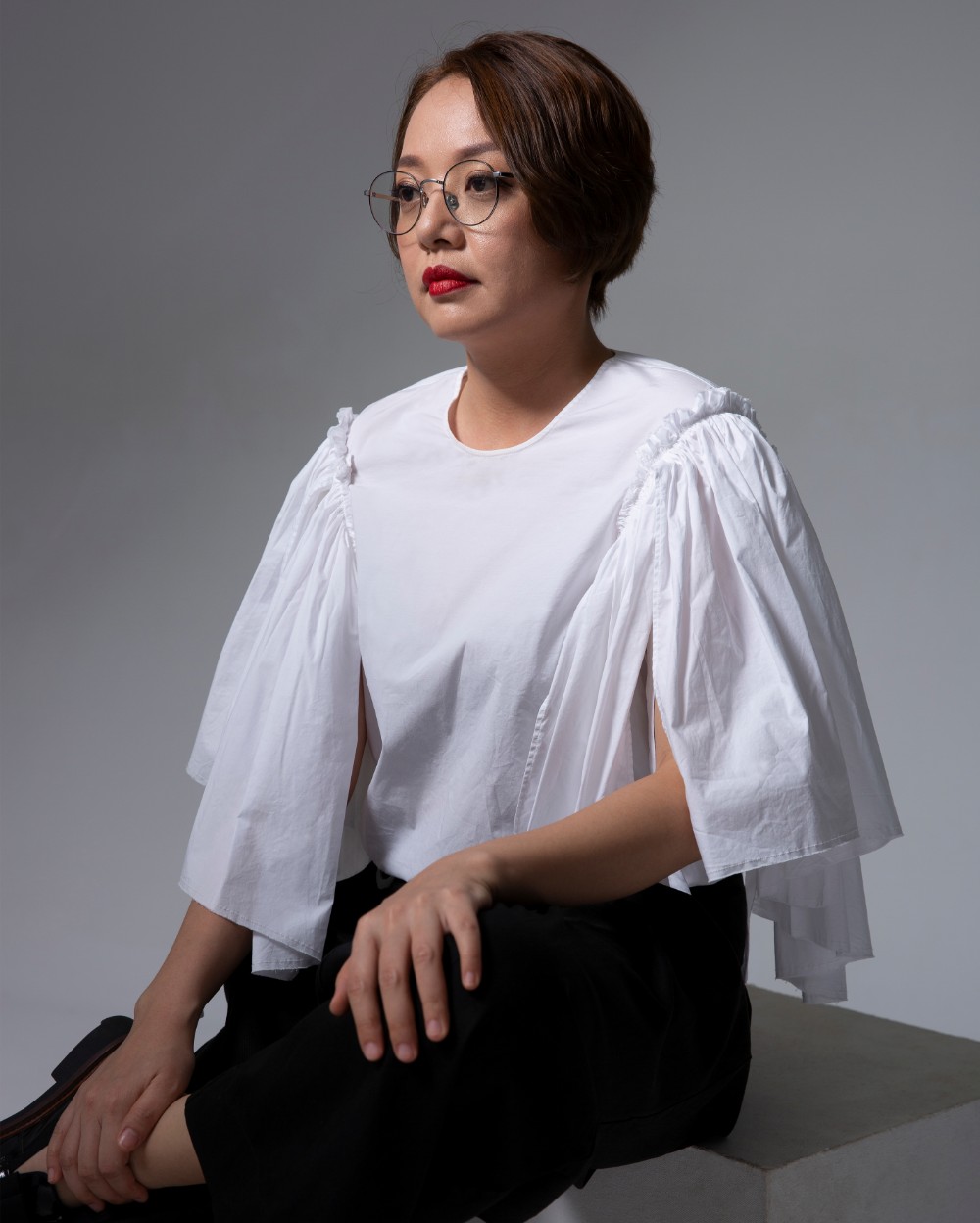 服装与服饰设计系主任 覃莉方